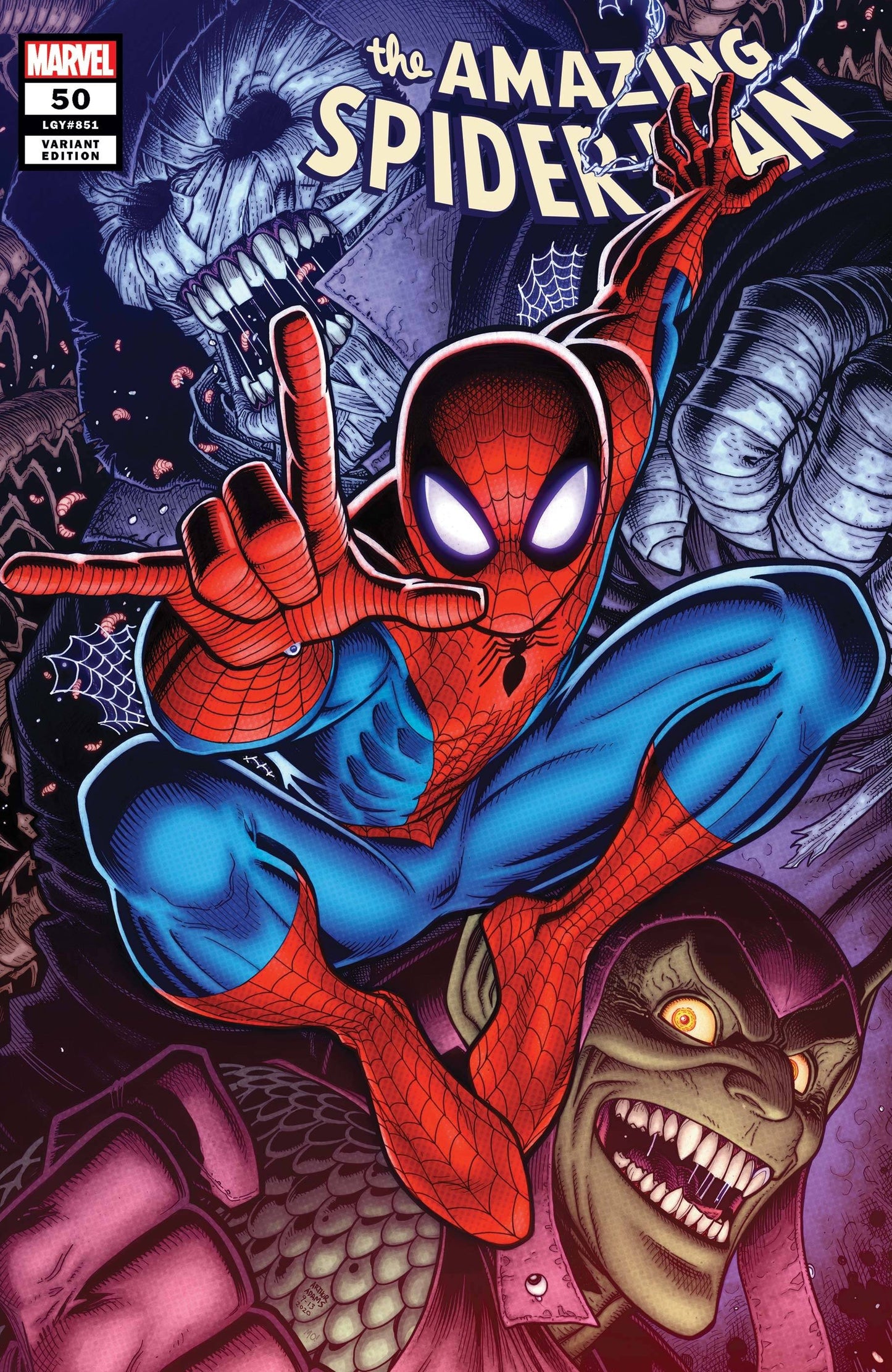 AMAZING SPIDER-MAN #50 ART ADAMS VARIANT 2020