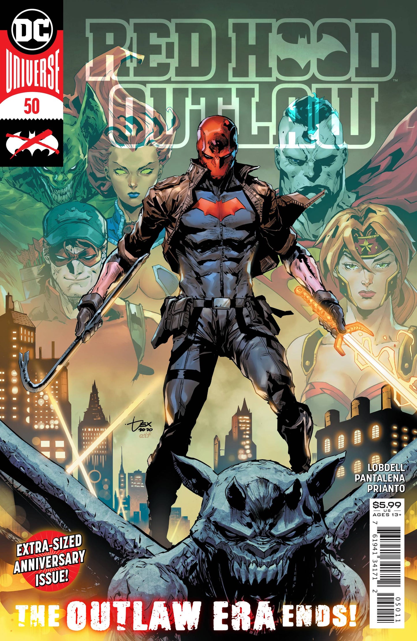 RED HOOD OUTLAW #50 CVR A DEXTER SOY 2020 Red Hood DC COMICS   