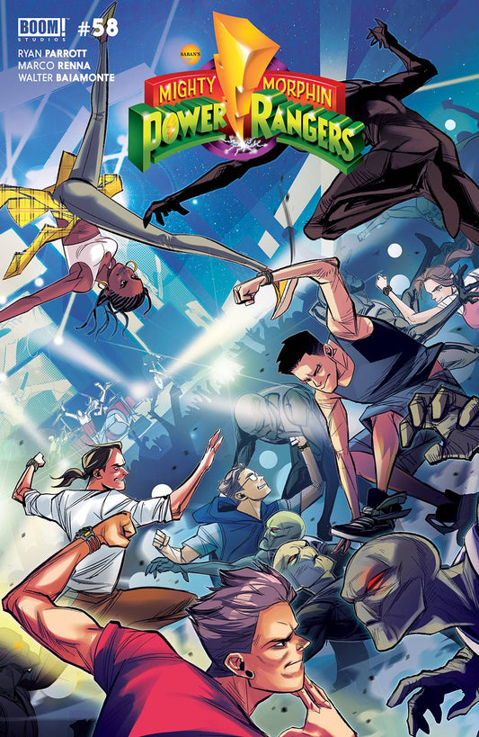 MIGHTY MORPHIN #2 (#58) CVR B CARLINI LEGACY VARIANT MMPR BOOM! STUDIOS   