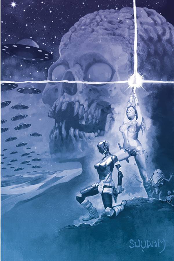 MARS ATTACKS RED SONJA #3 2020 SUYDAM TINT VIRGIN FOC STAR WARS HOMAGE 1:25 VARIANT Red Sonja DYNAMITE