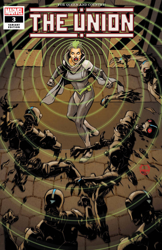 THE UNION #3 (OF 5) JOHNSON VARIANT 2021 comic book MARVEL COMICS   