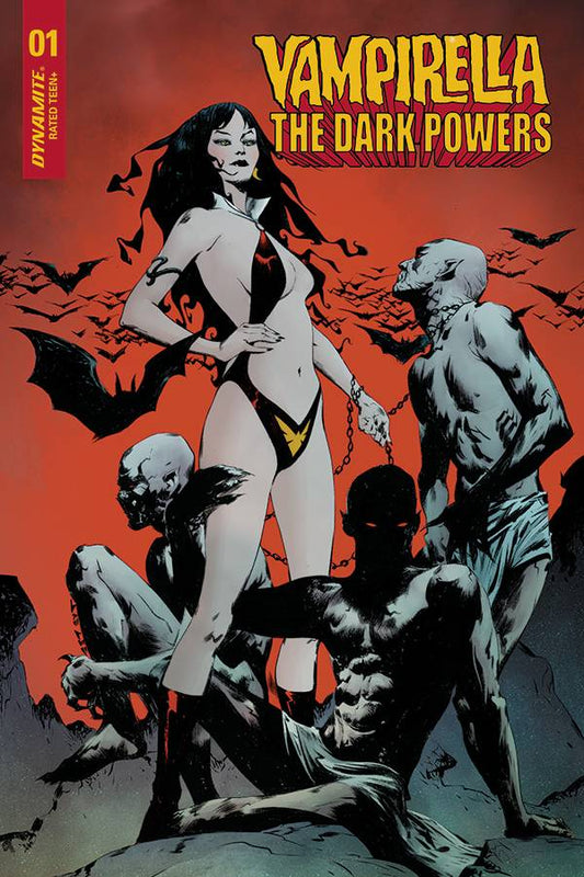 VAMPIRELLA DARK POWERS #1 1:20 JAE LEE VAMPI DEMONS RED VARIANT 2020 Vampirella DYNAMITE   