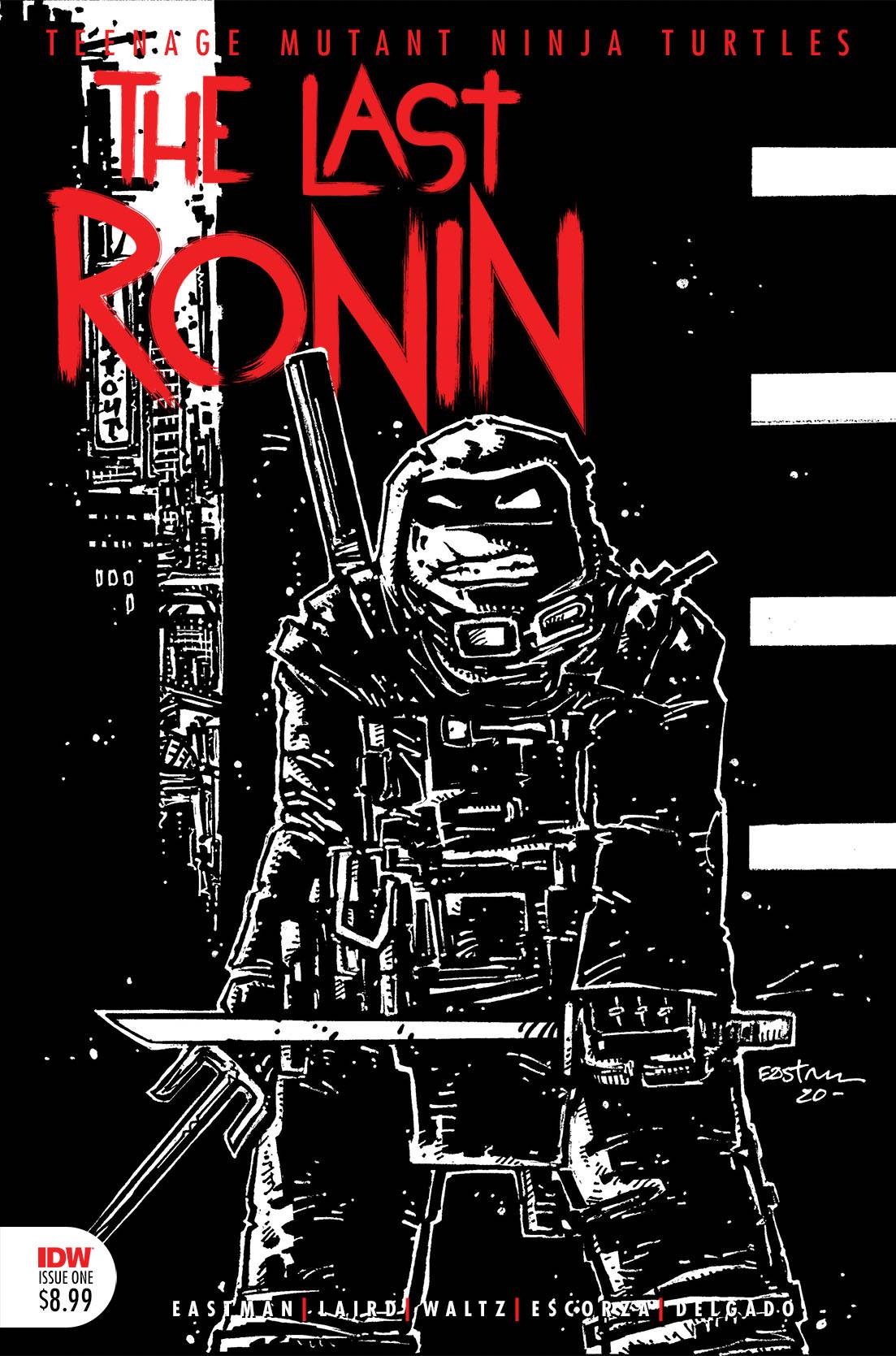 TMNT THE LAST RONIN #1 (OF 5) 3RD PRINT 2021 *DMG* TMNT Last Ronin IDW PUBLISHING   