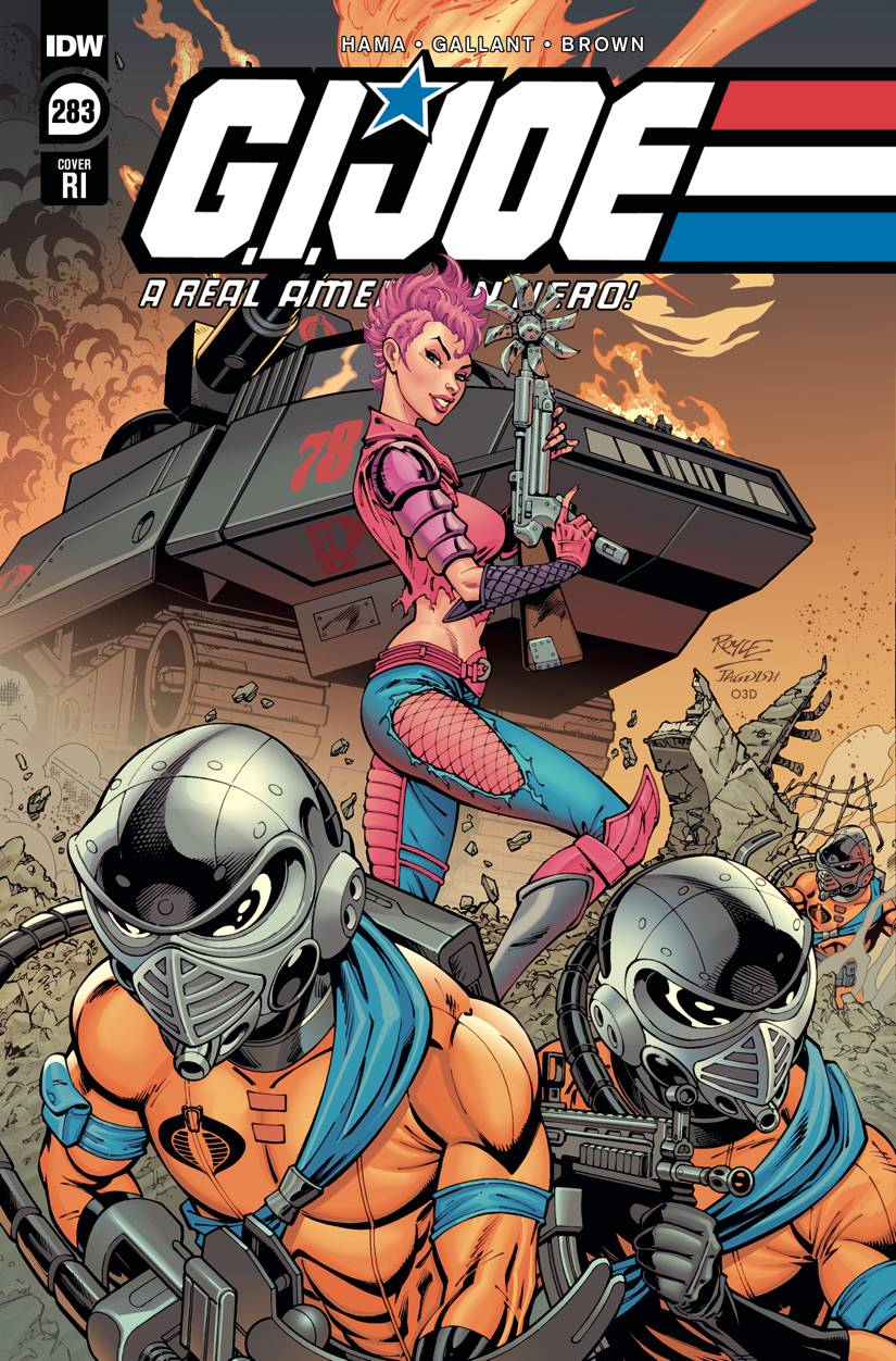 GI JOE A REAL AMERICAN HERO #283 1:10 VARIANT 2021 GI Joe IDW PUBLISHING   