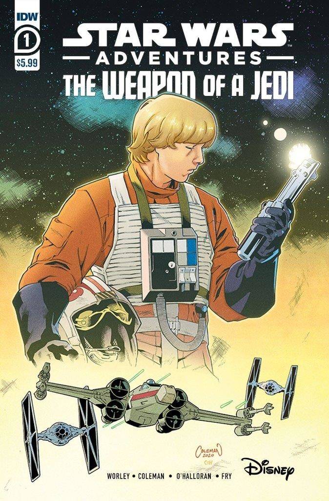 STAR WARS ADVENTURES WEAPON OF A JEDI #1 (OF 2) 2021 Star Wars Adventures IDW PUBLISHING