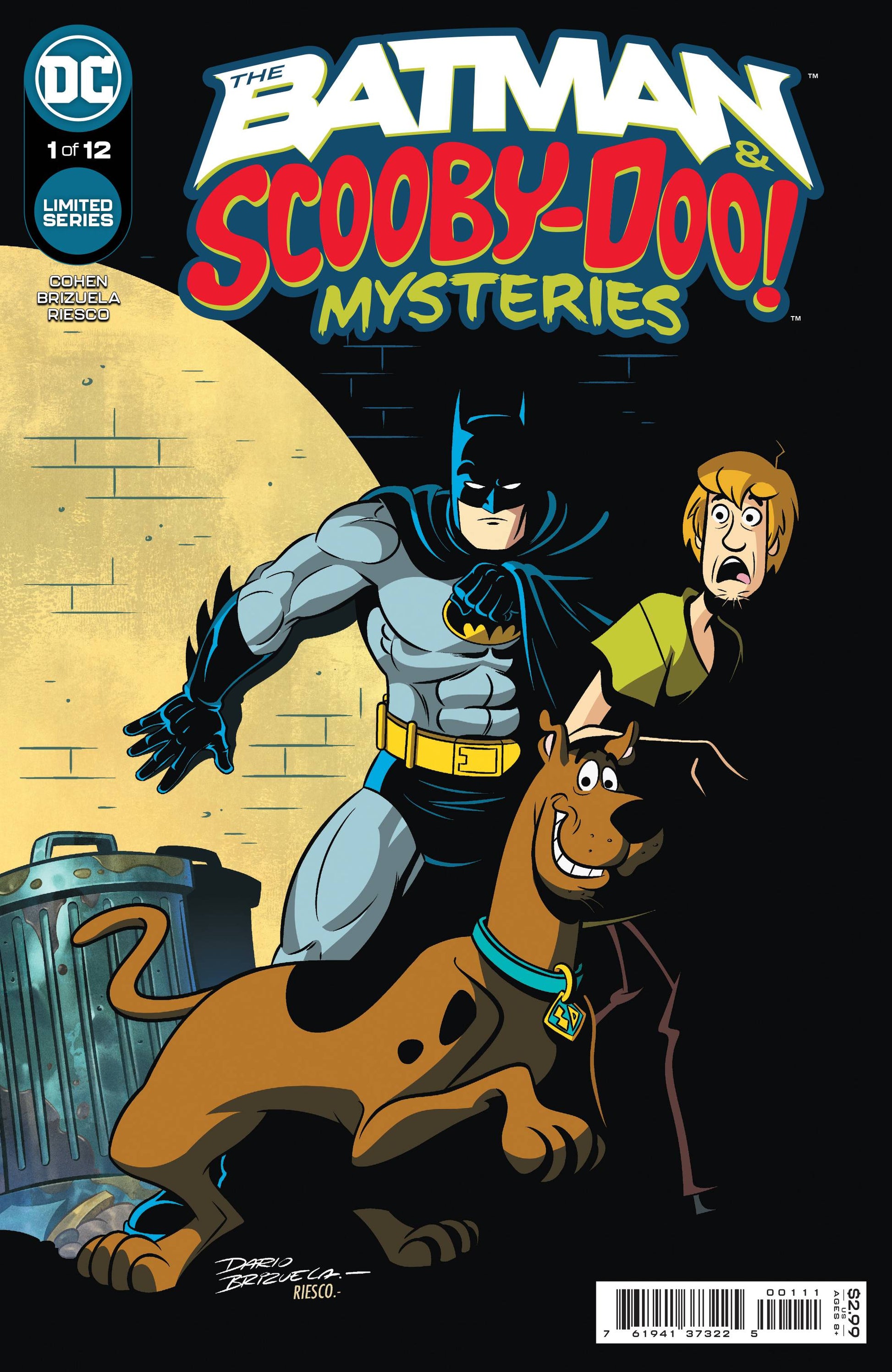 BATMAN & SCOOBY-DOO MYSTERIES #1 (OF 12) 2021 Batman and Scooby-Doo DC COMICS   