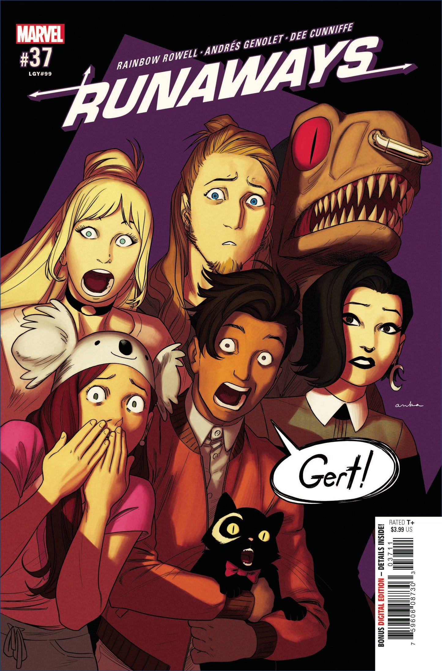 RUNAWAYS #37 2021 Runaways MARVEL COMICS