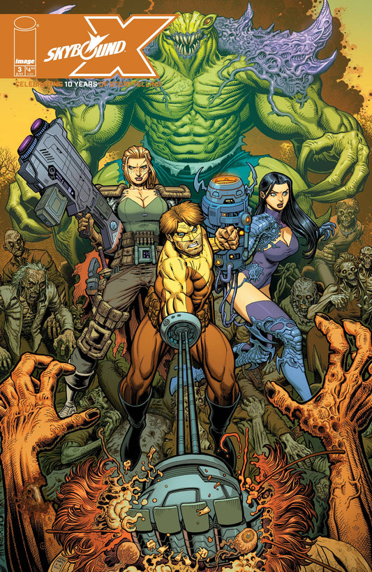 SKYBOUND X #3 CVR A ADAMS (MR) 2021 Skybound IMAGE COMICS