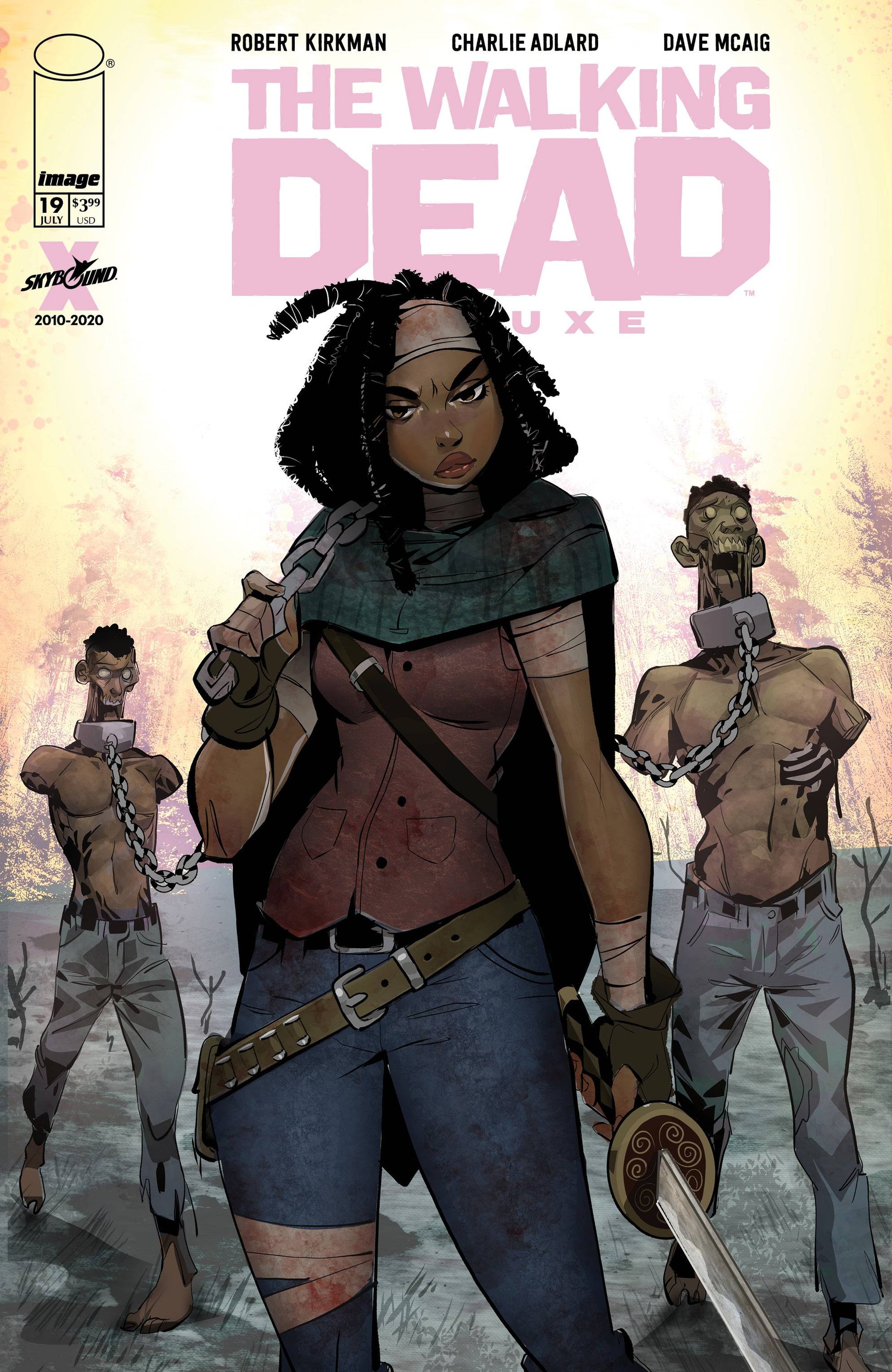 WALKING DEAD DLX #19 CVR G MILTON (MR) 2021 Walking Dead IMAGE COMICS   