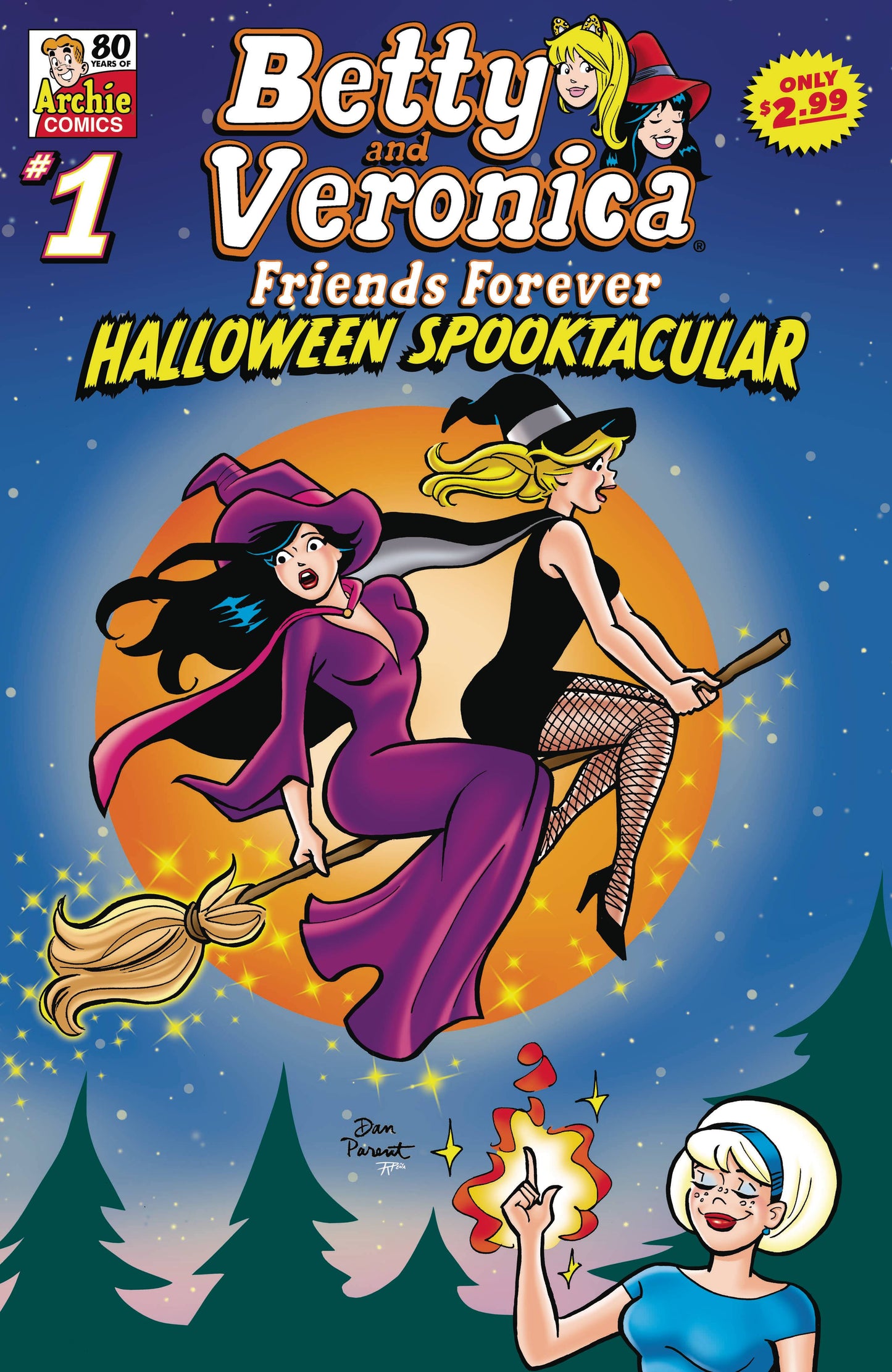 BETTY & VERNOICA FRIENDS FOREVER HALLOWEEN SPOOKTACULAR HOMAGE ONESHOT 2021 Archie ARCHIE COMIC PUBLICATIONS   
