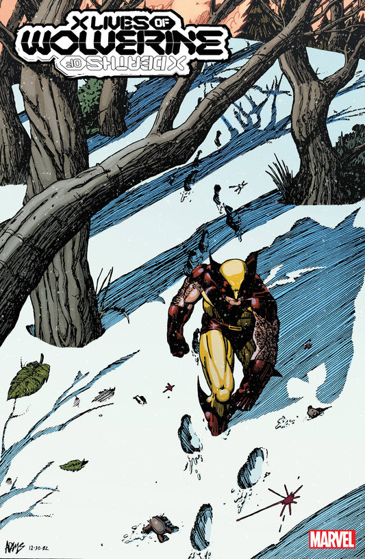 X LIVES OF WOLVERINE #1 ART ADAMS 1:100 VARIANT 2022 Wolverine MARVEL PRH