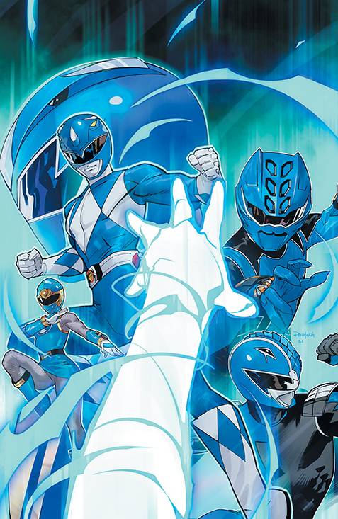 POWER RANGERS UNIVERSE #2 (OF 6) MORA 1:10 VIRGIN VARIANT 2022 MMPR BOOM! STUDIOS   