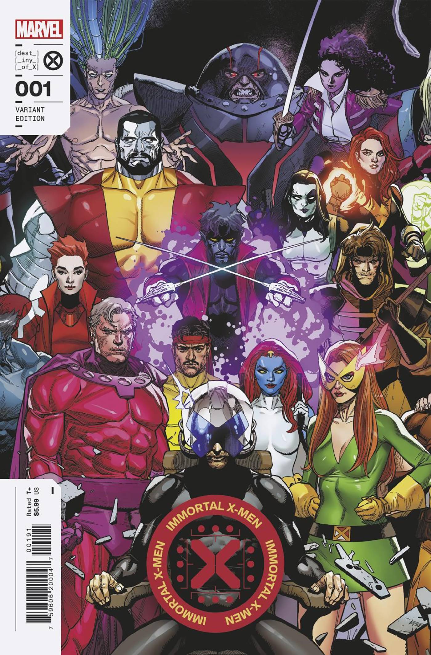 IMMORTAL X-MEN #1 YU PROMO VARIANT 2022 X-Men MARVEL PRH   