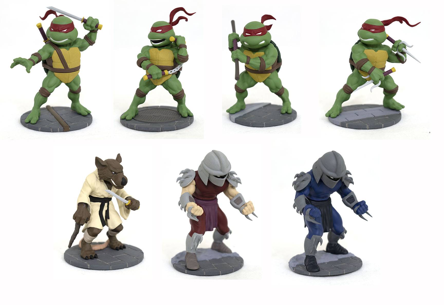 TEENAGE MUTANT NINJA TURTLES D-FORMZ BMB BLIND BOX FIGURE  DIAMOND SELECT TOYS LLC   