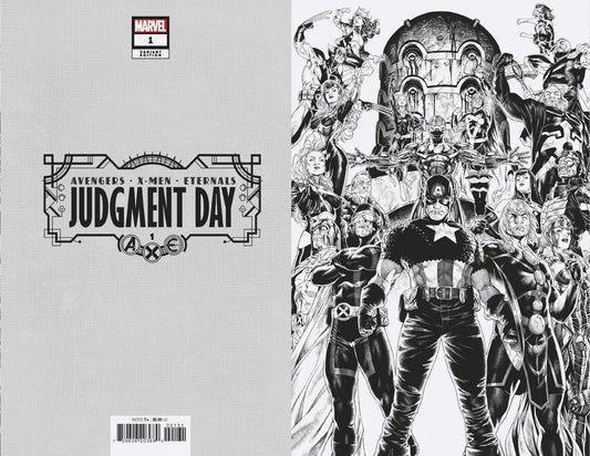 AXE JUDGMENT DAY #1 (OF 6) 1:100 BROOKS VIRGIN VARIANT 2022