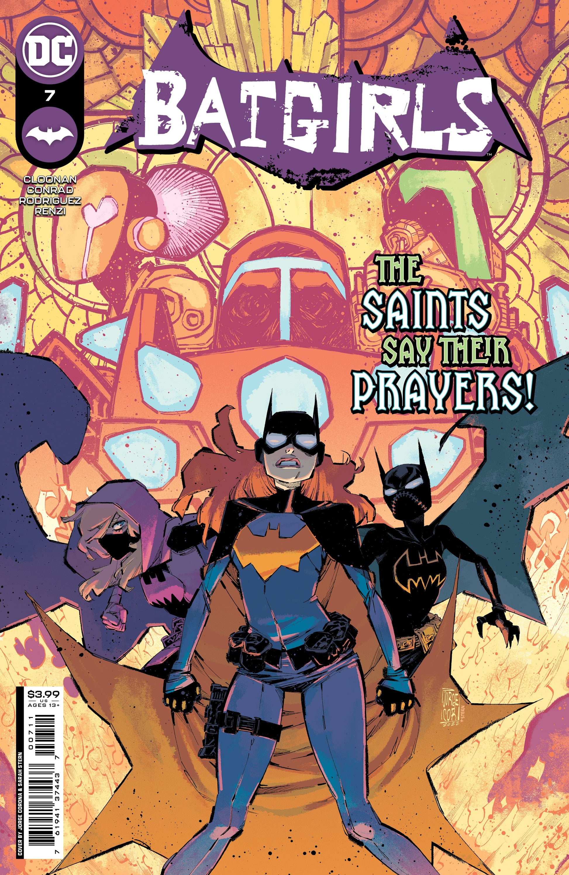 BATGIRLS #7 CVR A JORGE CORONA 2022 Batgirls DC COMICS