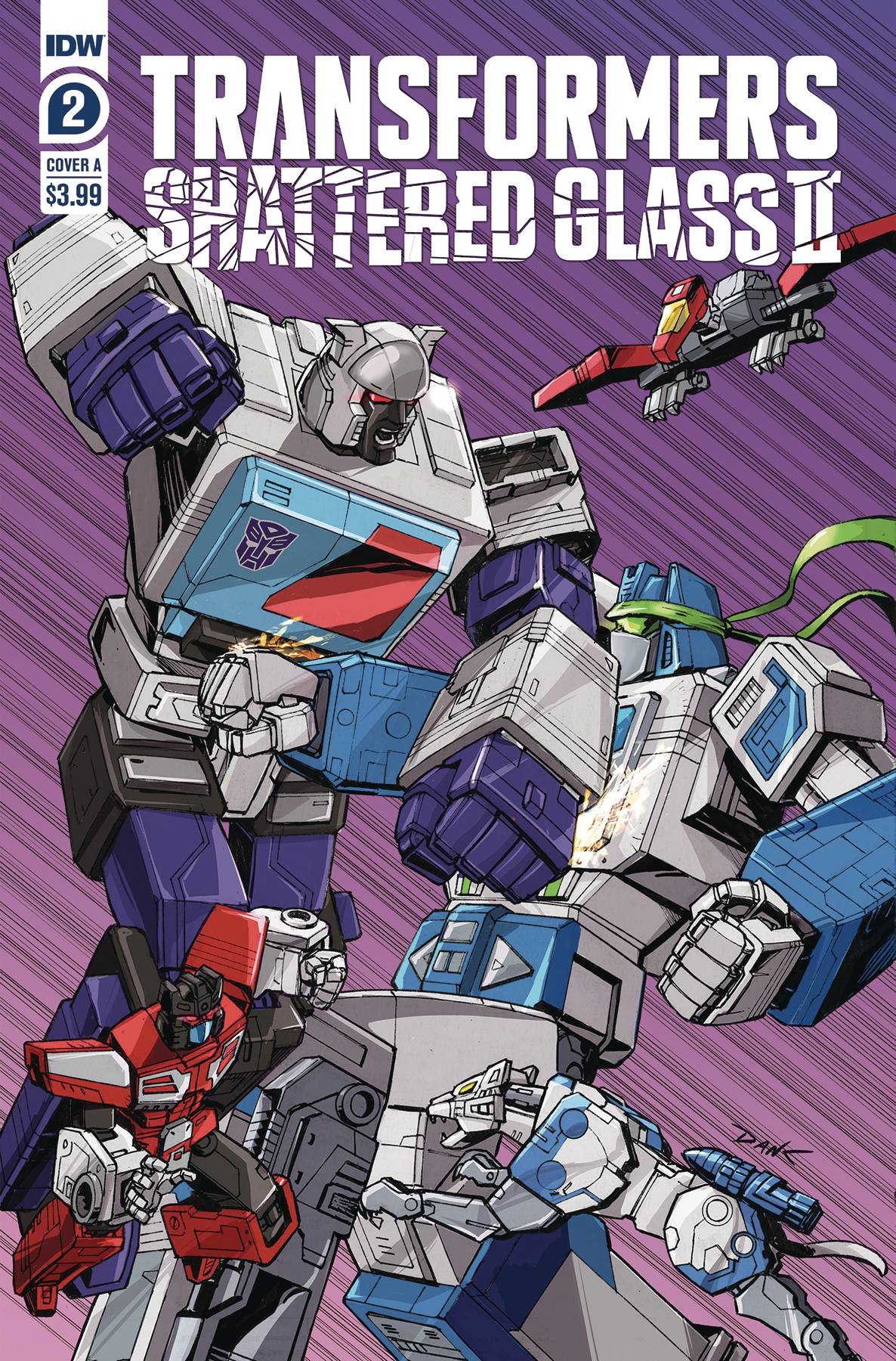 TRANSFORMERS SHATTERED GLASS II #2 CVR A KHANNA 2022 Transformers IDW PUBLISHING   