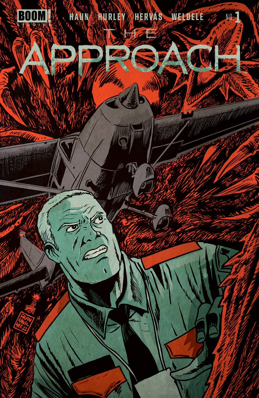 APPROACH #1 (OF 5) CVR CVR E RED UNLOCKABLE ONE PER STORE FRANCAVILLA VARIANT (MR) 2022 Approach BOOM! STUDIOS   