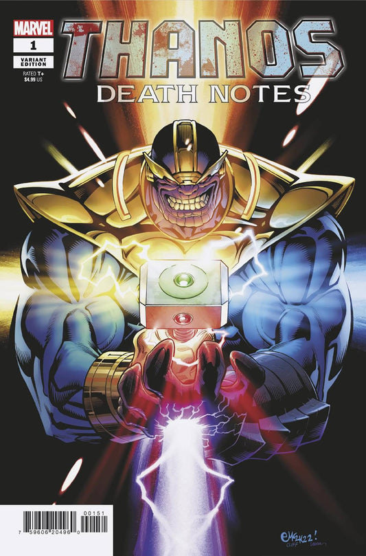 THANOS DEATH NOTES #1 MCGUINNESS 1:50 VARIANT 2022