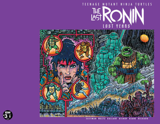 TMNT LAST RONIN LOST YEARS #3 EASTMAN VARIANT 2023 TMNT Last Ronin IDW PUBLISHING   