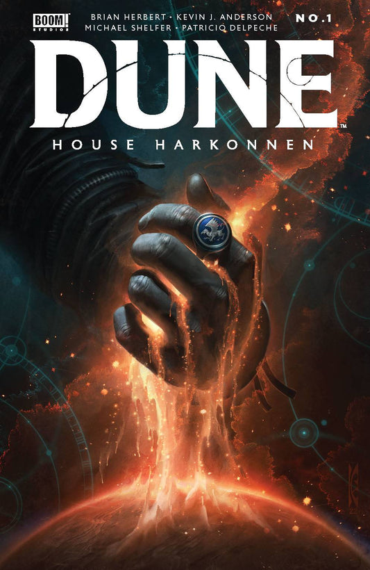 DUNE HOUSE HARKONNEN #1 (OF 12) CVR A SWANLAND (MR) 2023 Dune BOOM! STUDIOS   