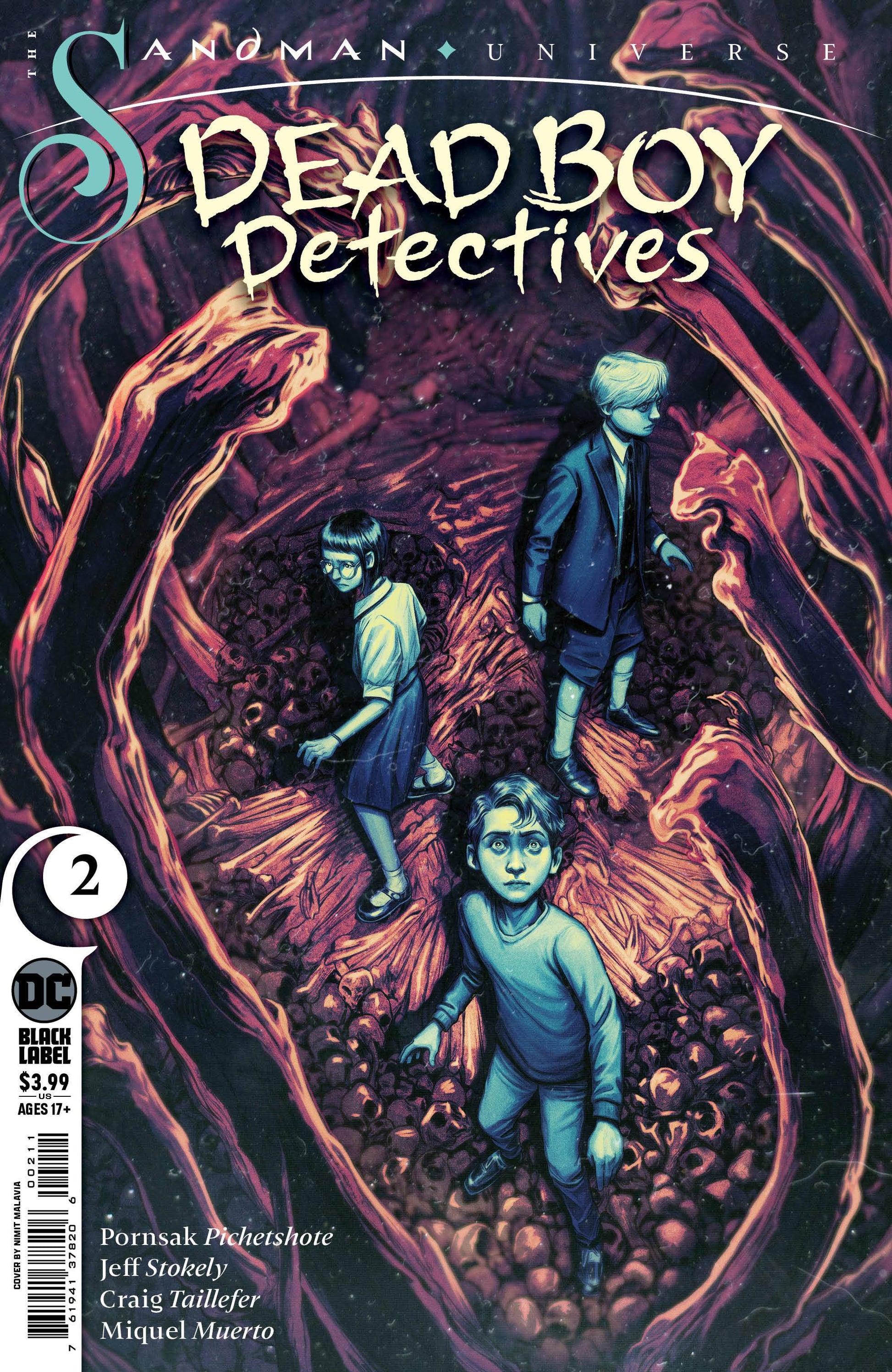 SANDMAN UNIVERSE DEAD BOY DETECTIVES #2 (OF 6) CVR A NIMIT MALAVIA (MR) 2023 Sandman Universe DC COMICS   