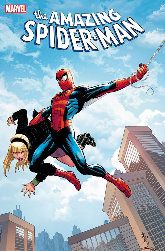 AMAZING SPIDER-MAN #25 JRJR ROMITA GWEN STACY 1:100 VARIANT 2023 Amazing Spider-Man MARVEL COMICS   