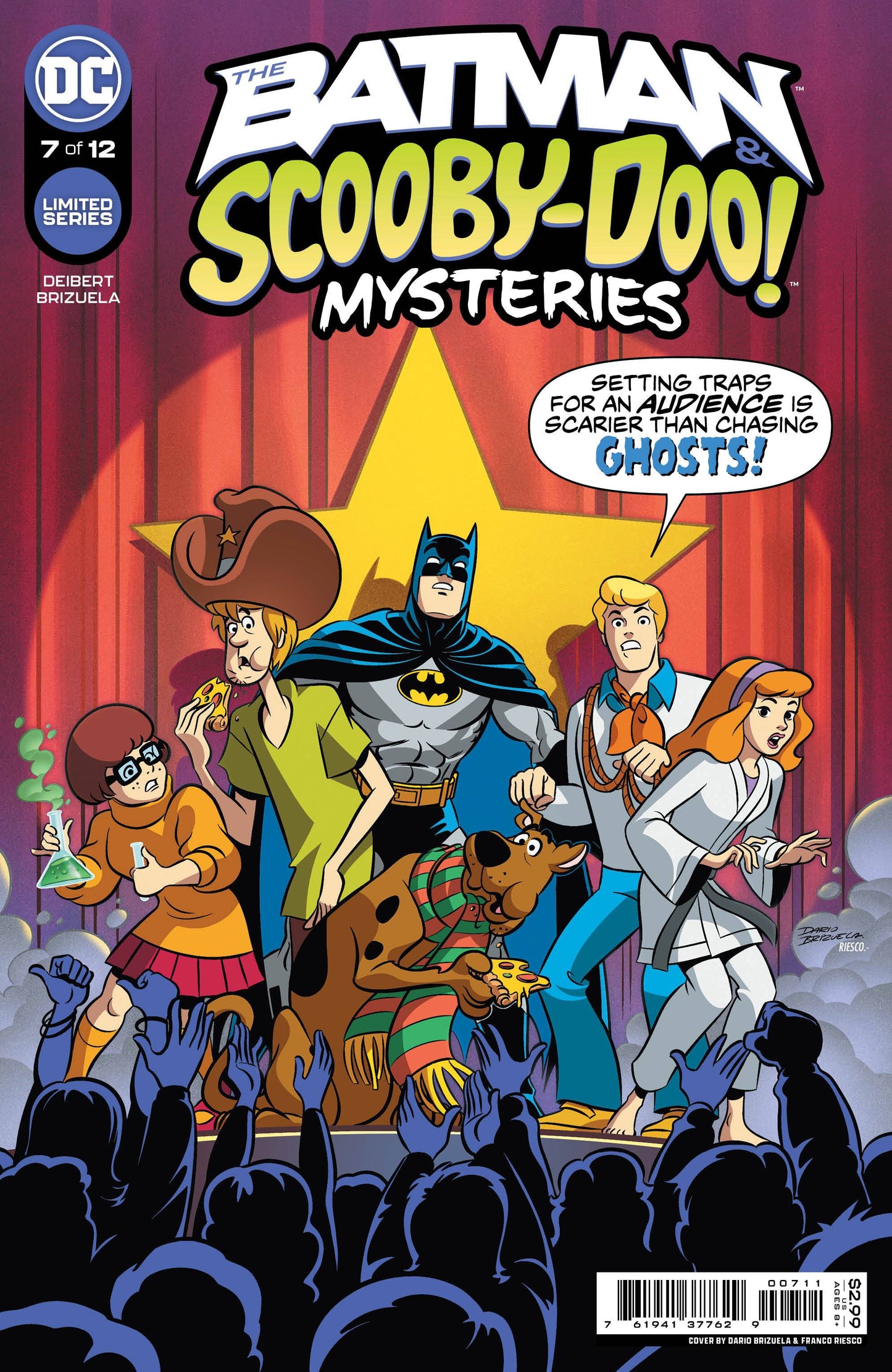 BATMAN & SCOOBY-DOO MYSTERIES #7 2023 Batman and Scooby-Doo DC COMICS   