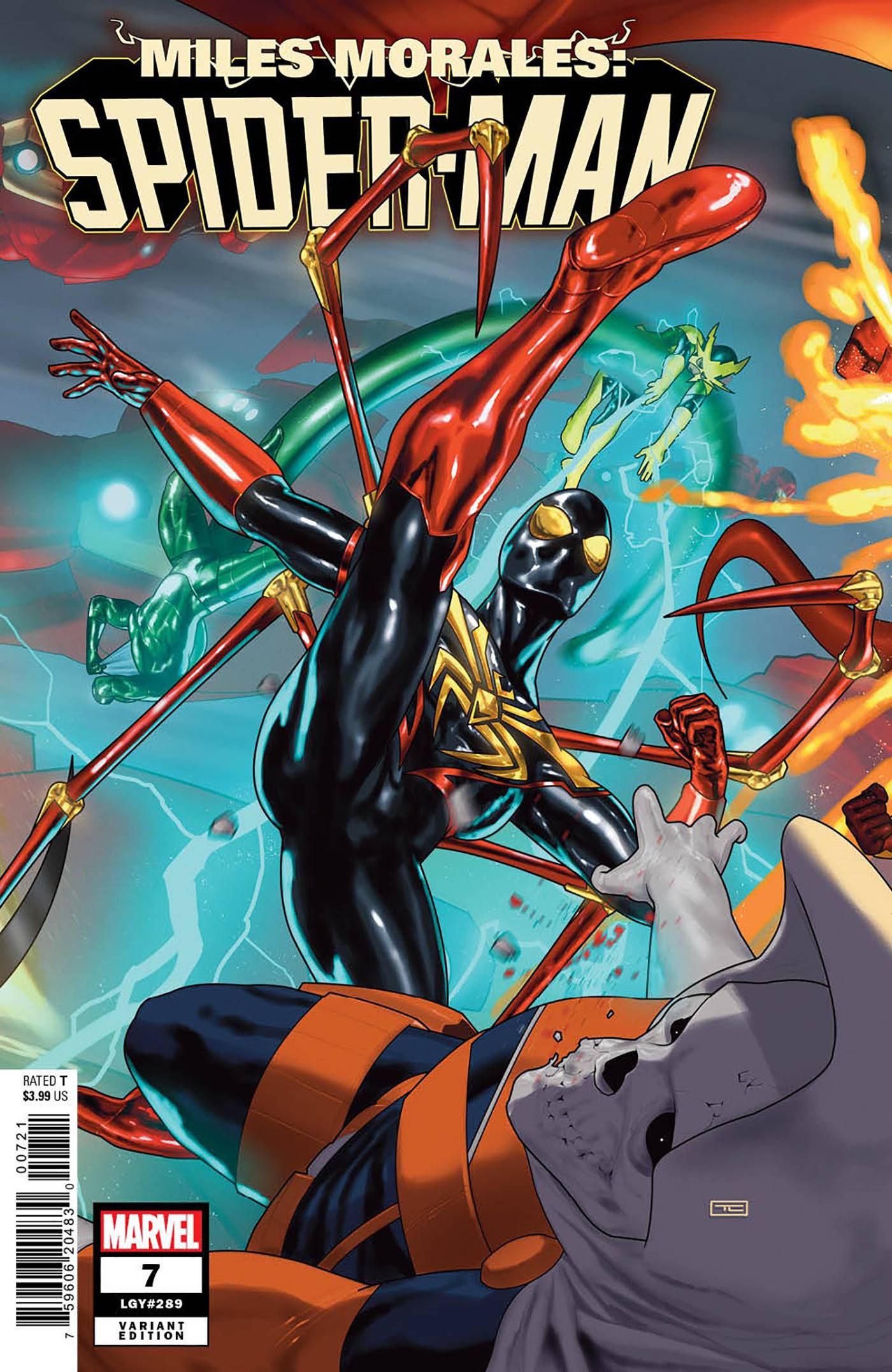 MILES MORALES SPIDER-MAN #7 TAURIN CLARKE CONNECTING VARIANT 2023