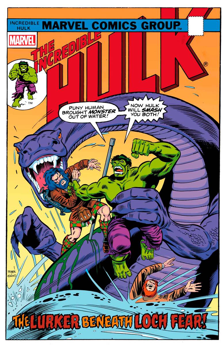 INCREDIBLE HULK #1 HERB TRIMPE HIDDEN GEM 1:50 VARIANT 2023 Incredible Hulk MARVEL COMICS   