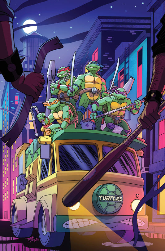 TMNT SATURDAY MORNING ADVENTURES CONTINUED #3 CVR E 1:25 LEVINS 2023 TMNT IDW Publishing