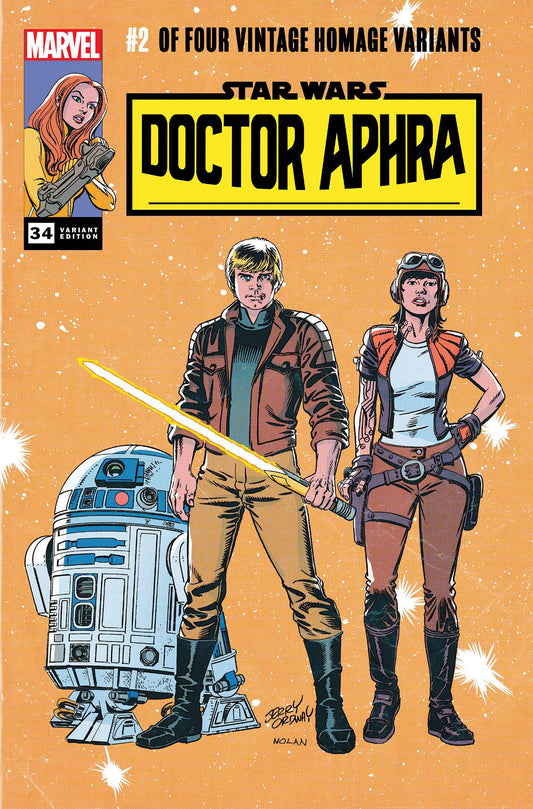STAR WARS DOCTOR APHRA #34 JERRY ORDWAY CLASSIC TRADE DRESS VARIANT 2023