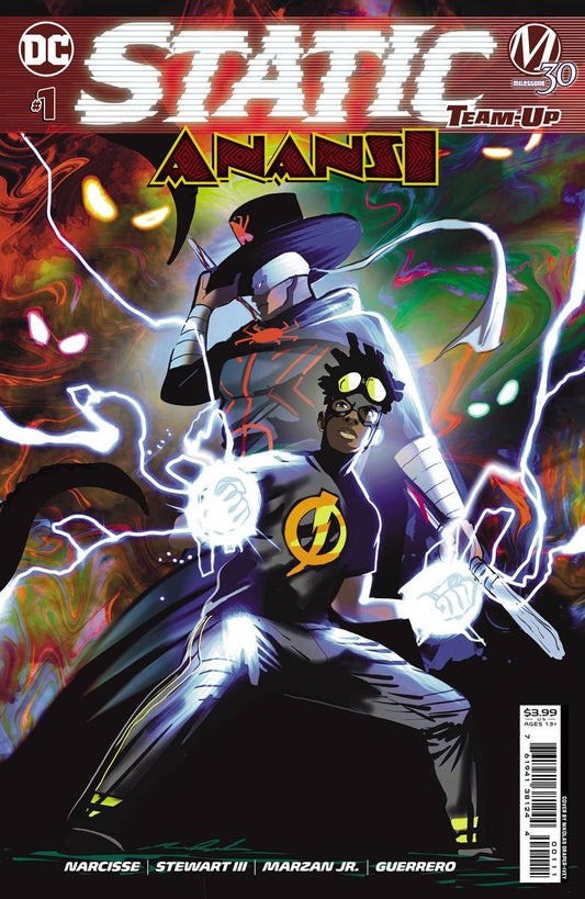 STATIC TEAM-UP ANANSI #1 (ONE SHOT) CVR A NIKOLAS DRAPER-IVEY 2023 Static Shock DC COMICS   