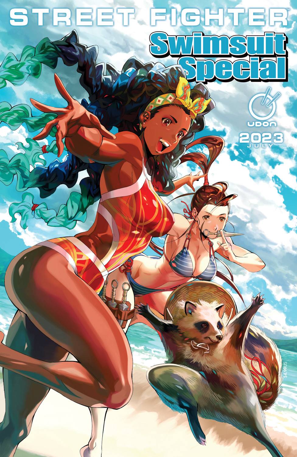 STREET FIGHTER SWIMSUIT SPECIAL #1 PANZER 1:5 VARIANT 2023 Street Fighter UDON ENTERTAINMENT INC   