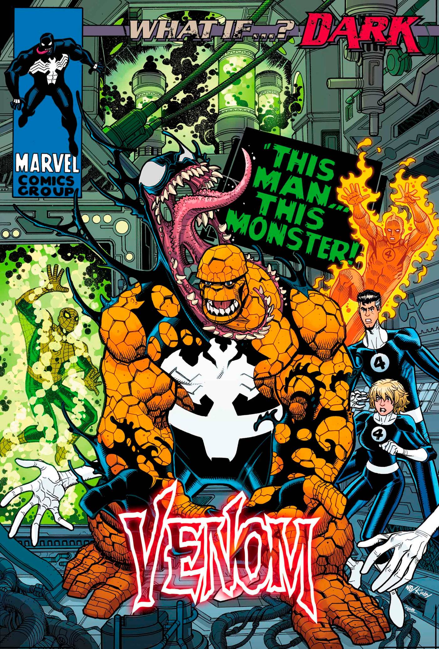 WHAT IF? DARK VENOM #1 NICK BRADSHAW VARIANT 2023 Venom MARVEL COMICS   