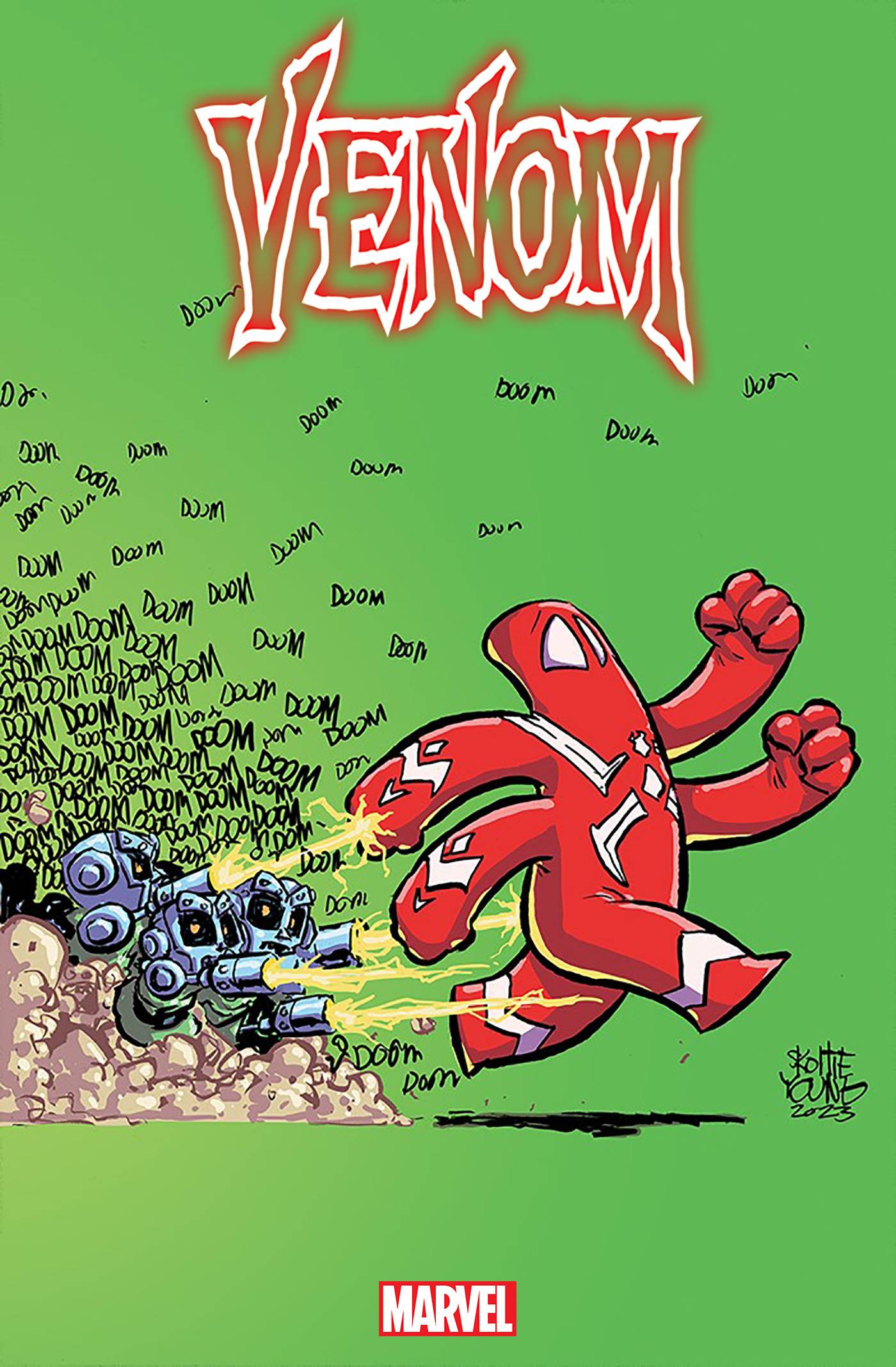 VENOM #25 SKOTTIE YOUNG VARIANT 2023 Venom MARVEL PRH   