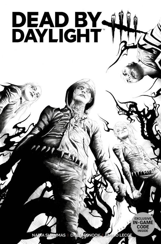 DEAD BY DAYLIGHT #1 (OF 4) JAE LEE 2ND PRINT B&W VARIANT 2023
