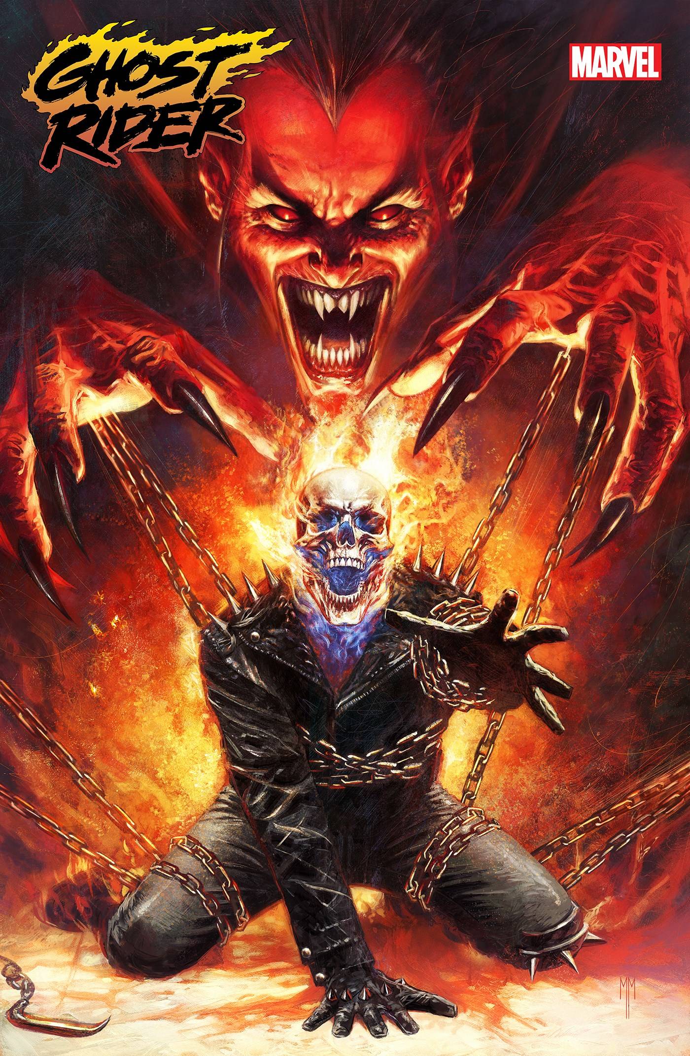 FREE GHOST RIDER #19 MARCO MASTRAZZO 1:25 VARIANT w/ $50 Purchase (CODE: GHOSTRIDER) Ghost Rider MARVEL PRH   