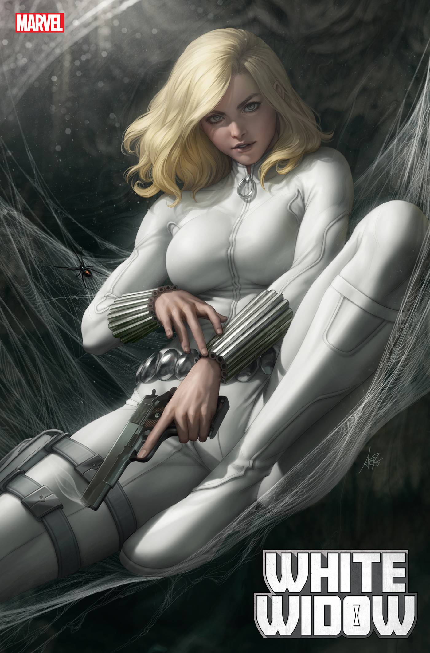 WHITE WIDOW #1 ARTGERM VARIANT 2023 Black Widow MARVEL PRH   