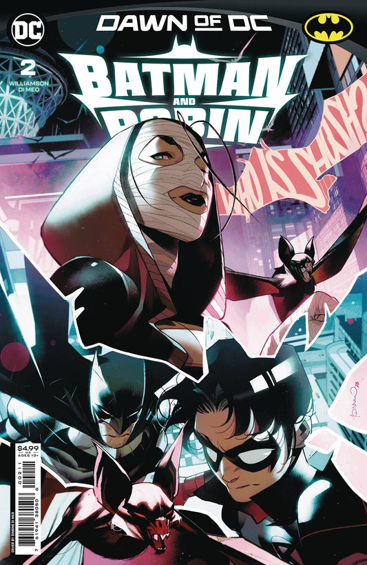 BATMAN AND ROBIN #2 CVR A SIMONE DI MEO 2023 Batman and Robin DC COMICS