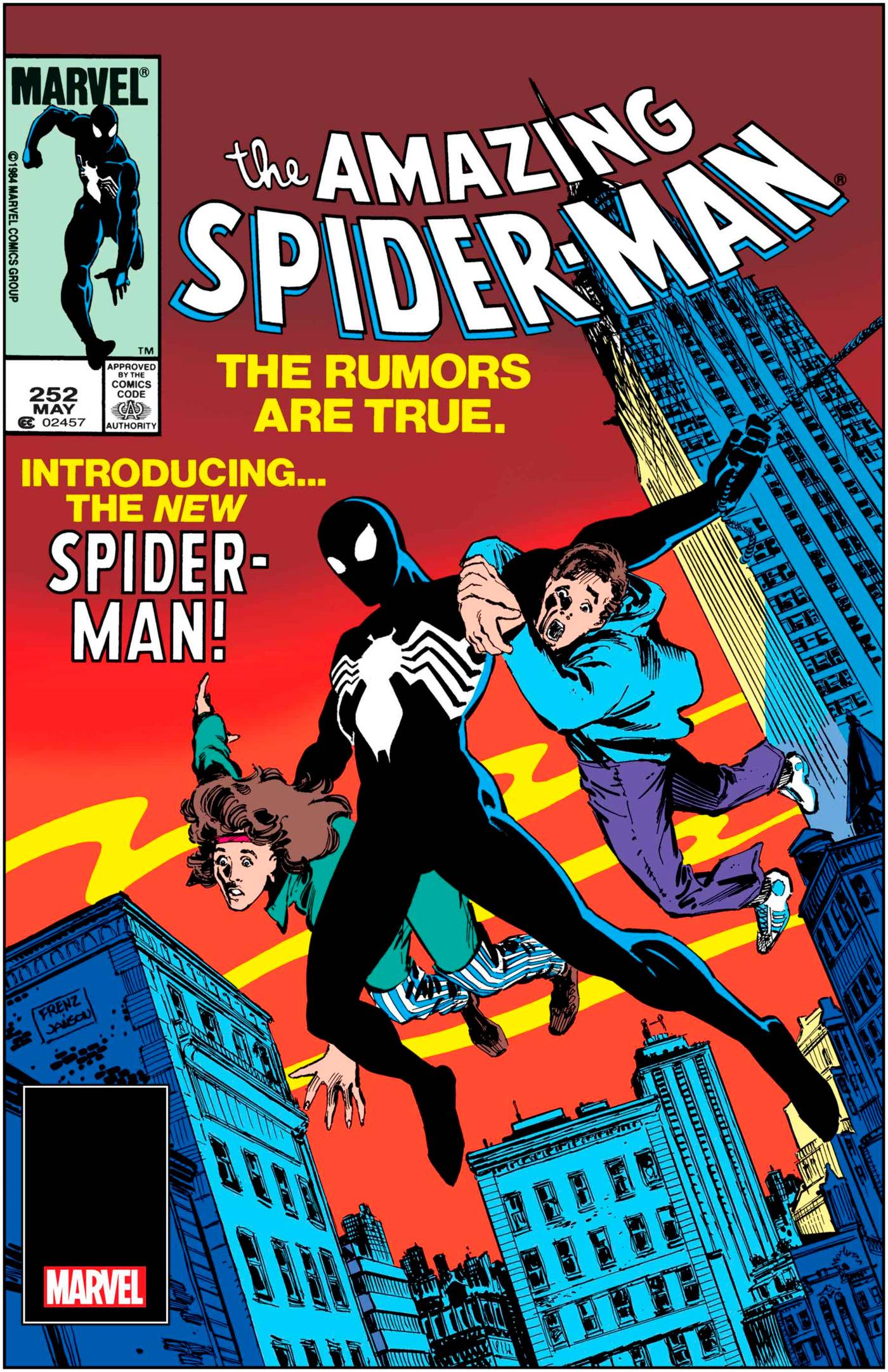 AMAZING SPIDER-MAN #252 FACSIMILE EDITION NEW PRINT 2024 Amazing Spider-Man MARVEL PRH   