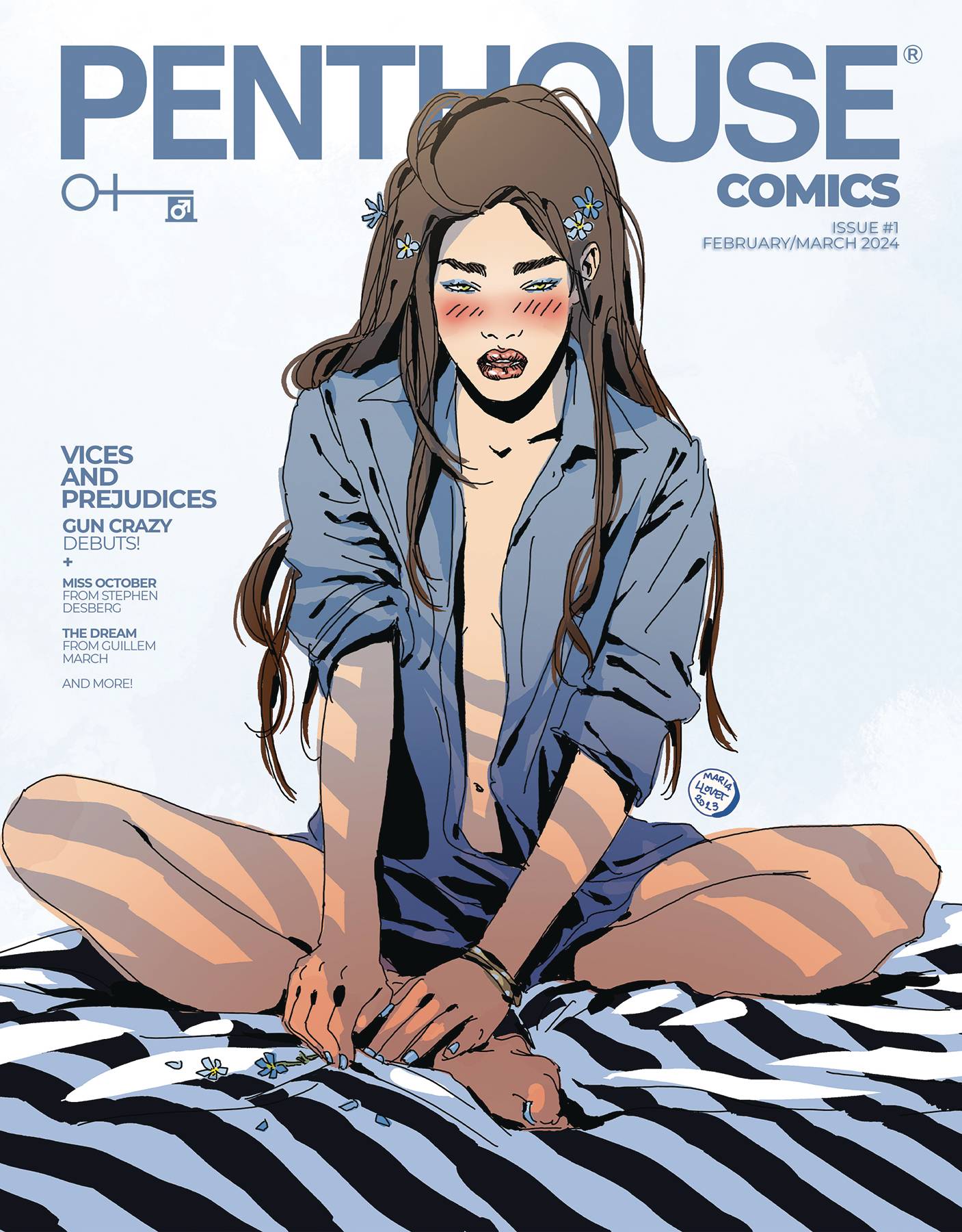 PENTHOUSE COMICS #1 CVR I 1:10 LLOVET (MR) 2024