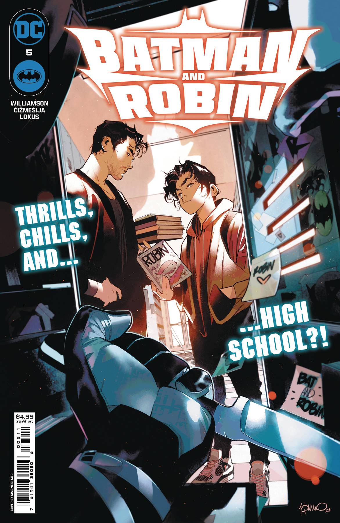 BATMAN AND ROBIN #5 CVR A SIMONE DI MEO 2024 Batman and Robin DC COMICS   