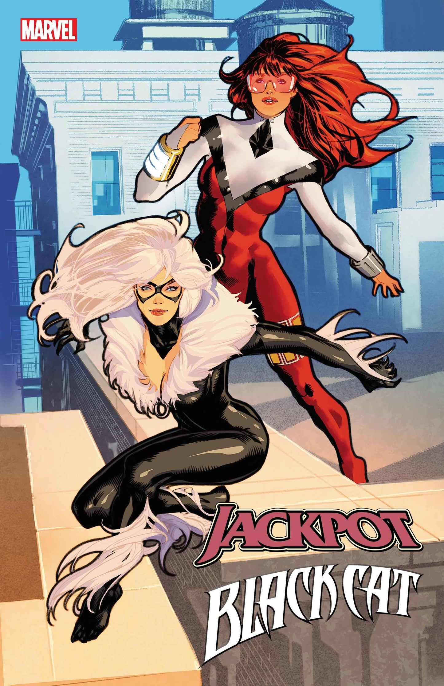 JACKPOT AND BLACK CAT #1 VILLALOBOS 1:25 VARIANT 2024 Black Cat MARVEL PRH