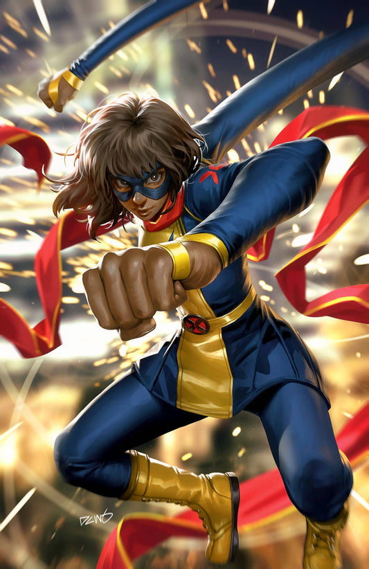 MS MARVEL MUTANT MENACE #1 DERRICK CHEW MS MARVEL 1:50 VIRGIN VARIANT 2024 Ms Marvel MARVEL PRH