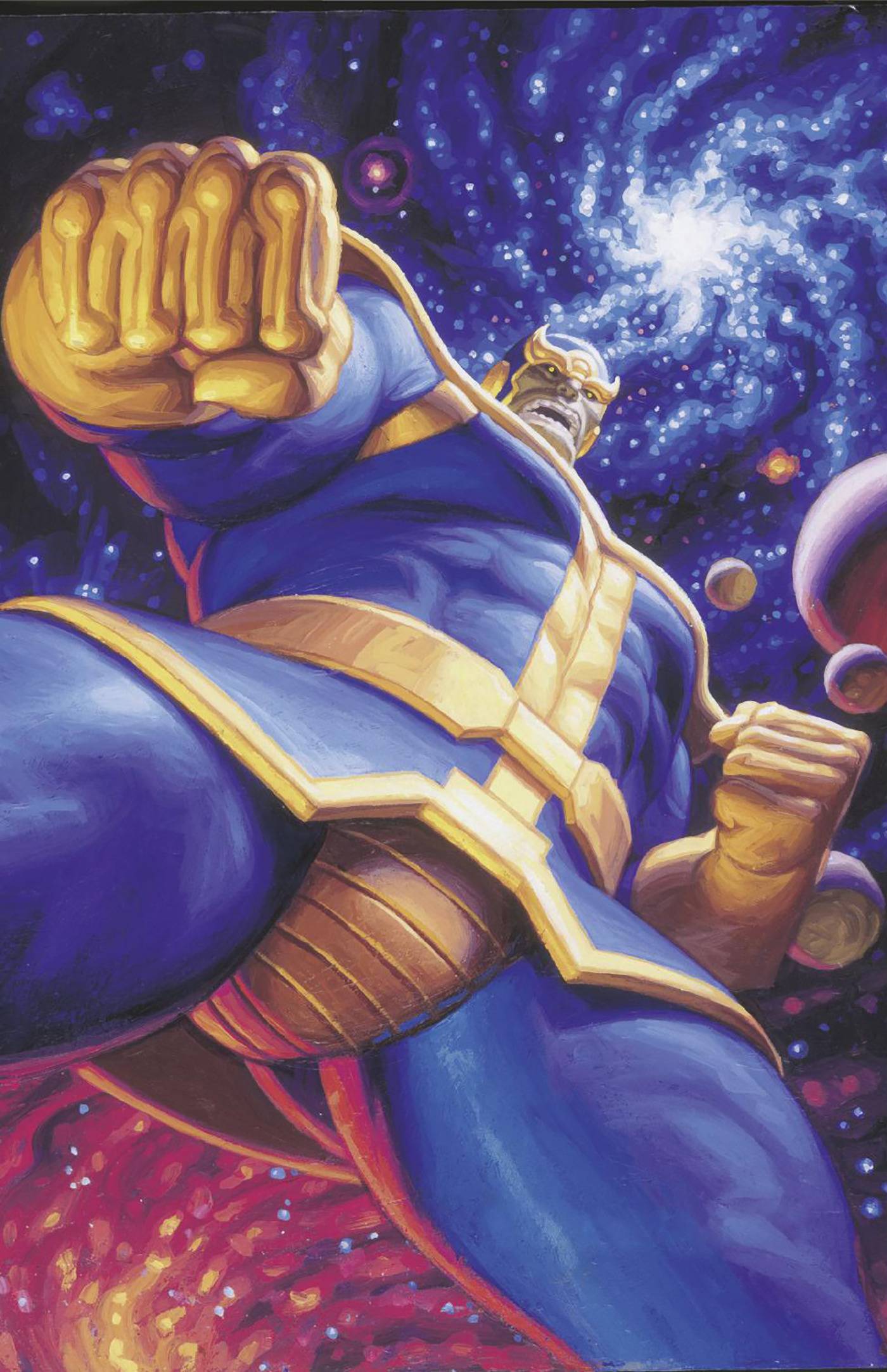 THANOS #4 HILDEBRANDT THANOS MMP III 1:50 VIRGIN VARIANT 2024 Thanos MARVEL PRH