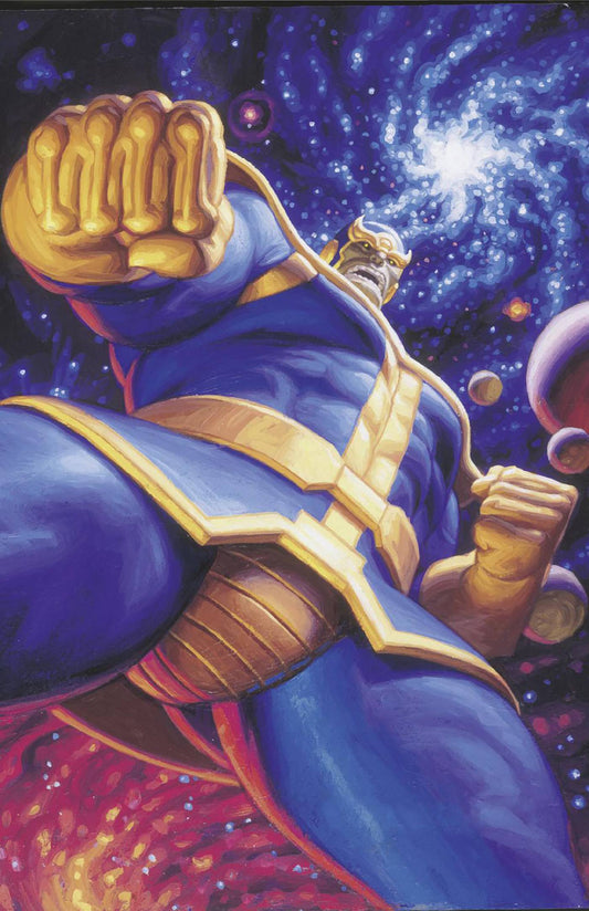 THANOS #4 HILDEBRANDT THANOS MMP III 1:50 VIRGIN VARIANT 2024 Thanos MARVEL PRH