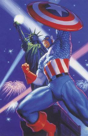 CAPTAIN AMERICA #8 HILDEBRANDT CAPTAIN AMERICA MMP III 1:50 VIRGIN VARIANT 204 Captain America MARVEL PRH