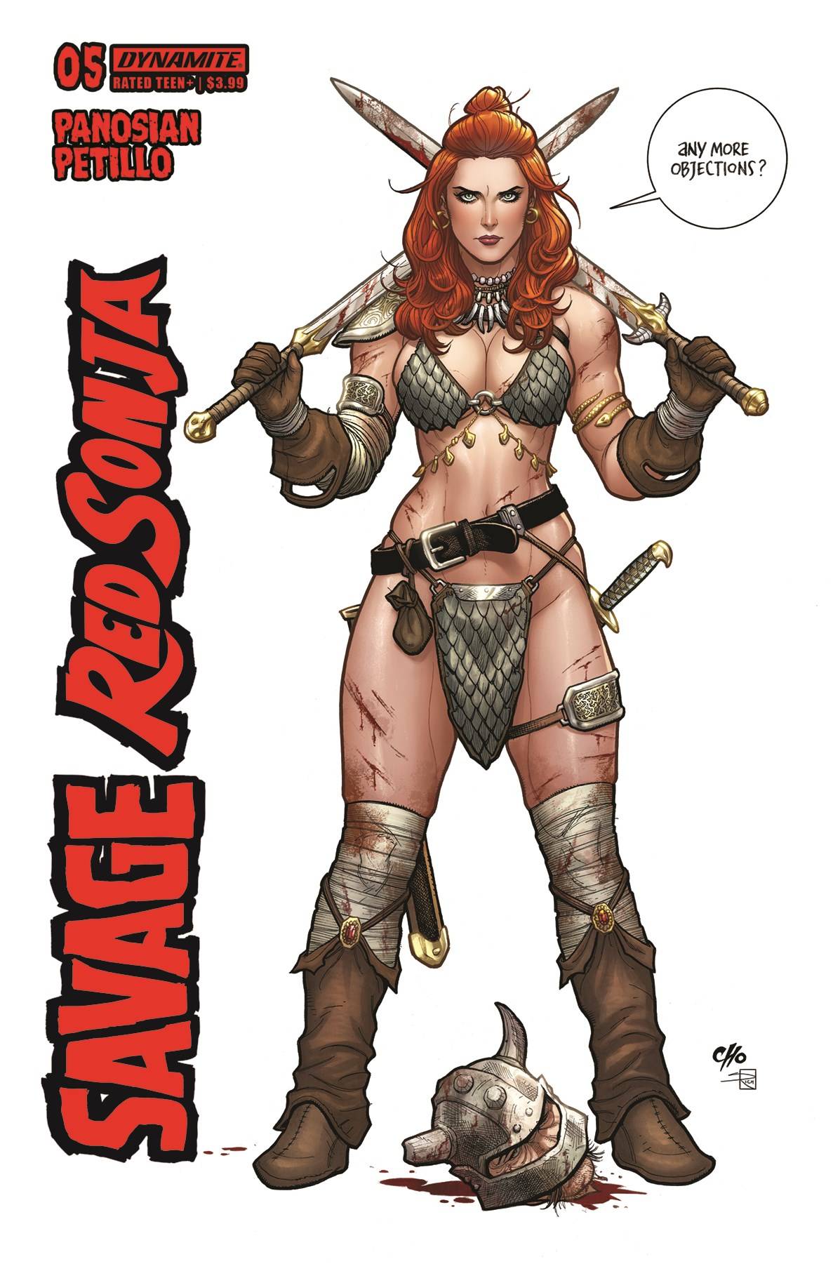 SAVAGE RED SONJA #5 CVR B CHO VARIANT 2024 Red Sonja DYNAMITE