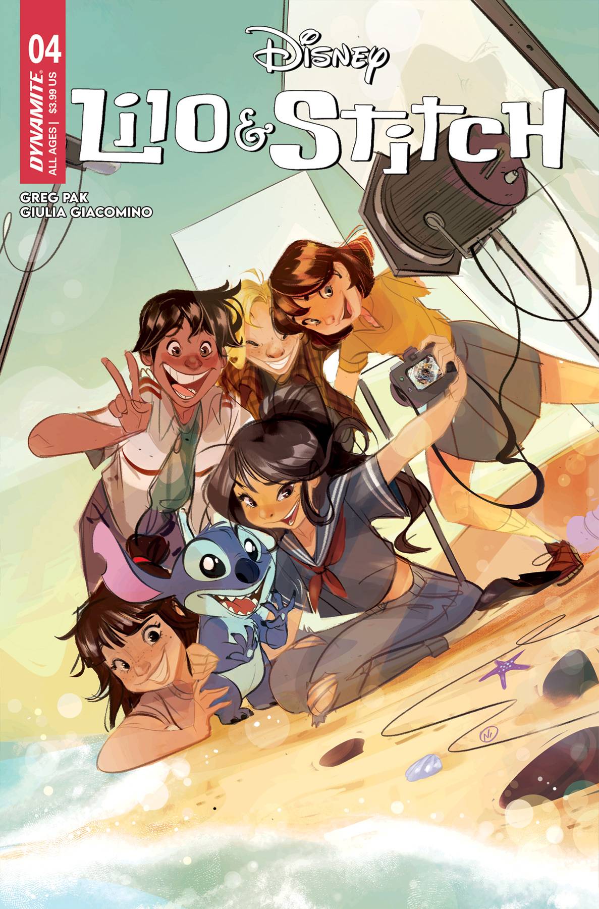 LILO & STITCH #4 CVR A BALDARI 2024 Disney DYNAMITE   